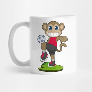 Monkey Soccer player Soccer Mug